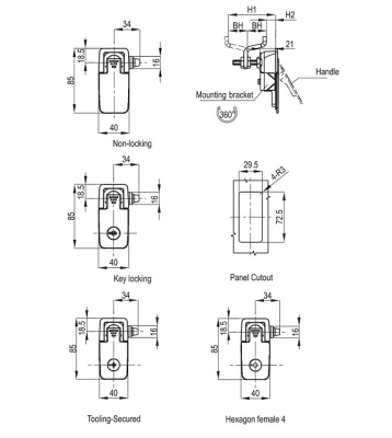 Замок компрессионный 2480