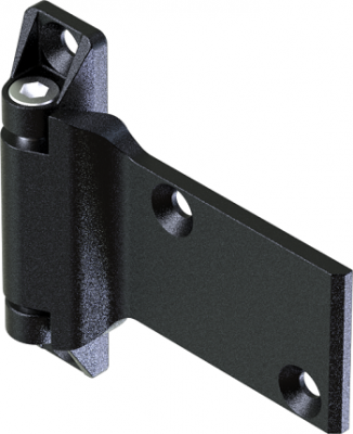 Петля накладная 135х60 ярмо 130 М8 черная 4244