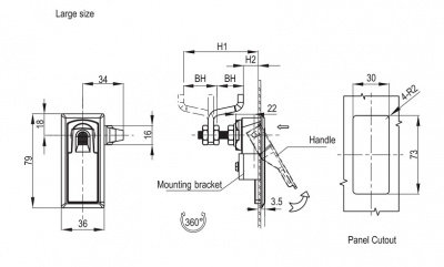 Замок компрессионный 2482