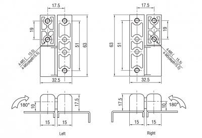 Петля боковая 4402-10