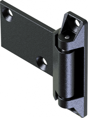 Петля накладная 135х60 ярмо 130 М8 черная 4244