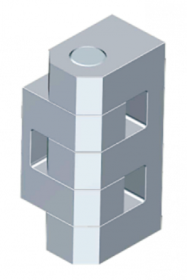 Петля угловая 4634